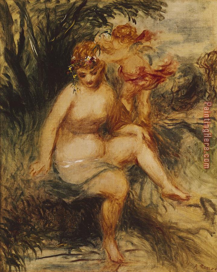 Pierre Auguste Renoir Venus and Love Allegory